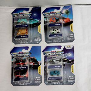 Micro Machines Series 1, Lot of 4 (2 packs) New Micromachines